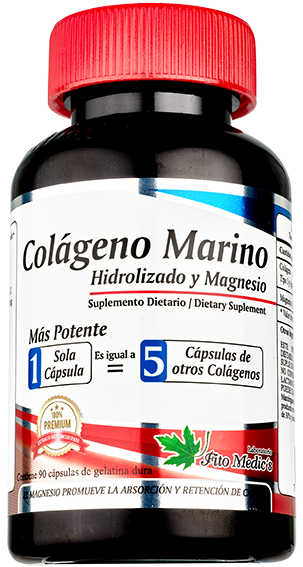 FITO COLAGENO MARINO HIDROLIZADO + MAGNESIO X90 CAP