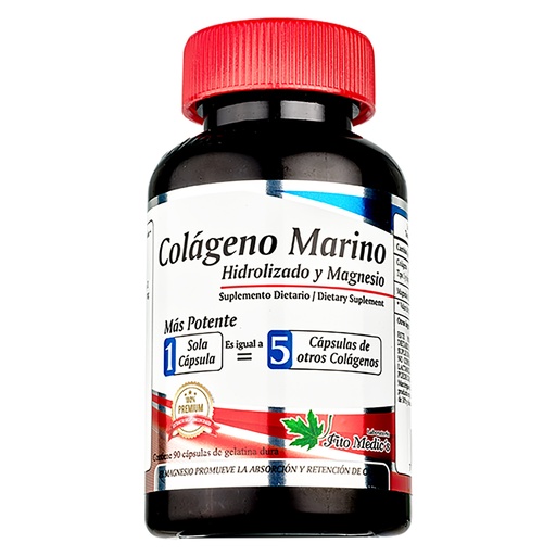 FITO COLAGENO MARINO HIDROLIZADO + MAGNESIO X90 CAP