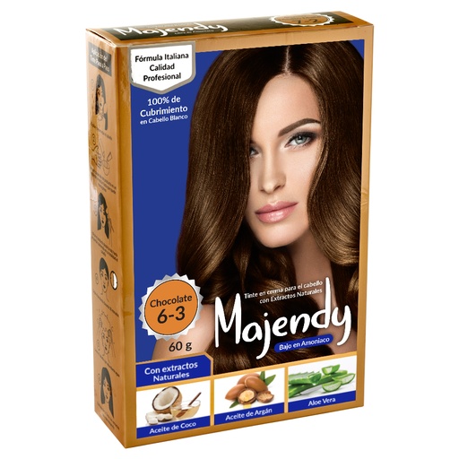 TINTE CREMA BAJO 6-3 CHOCOLATE MAJENDY