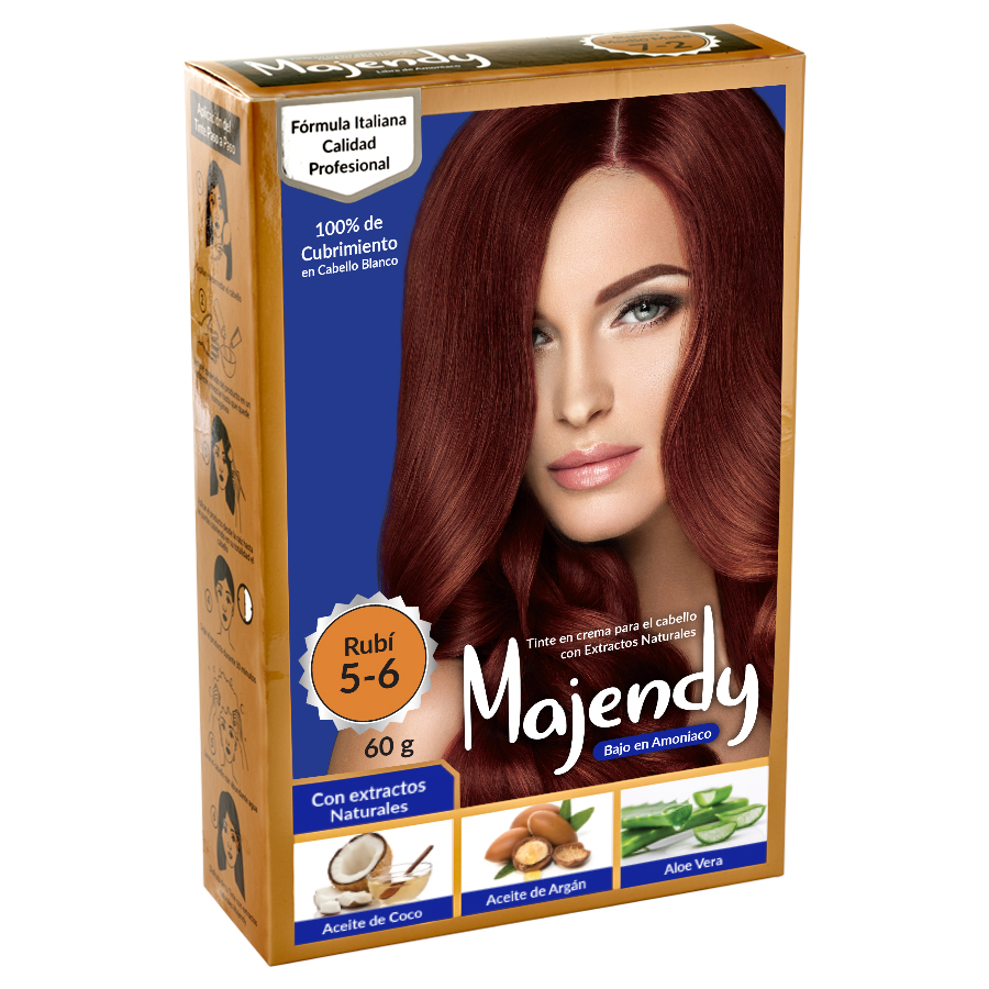 TINTE CREMA BAJO 5-6 RUBY MAJENDY