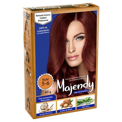 TINTE CREMA BAJO 5-6 RUBY MAJENDY